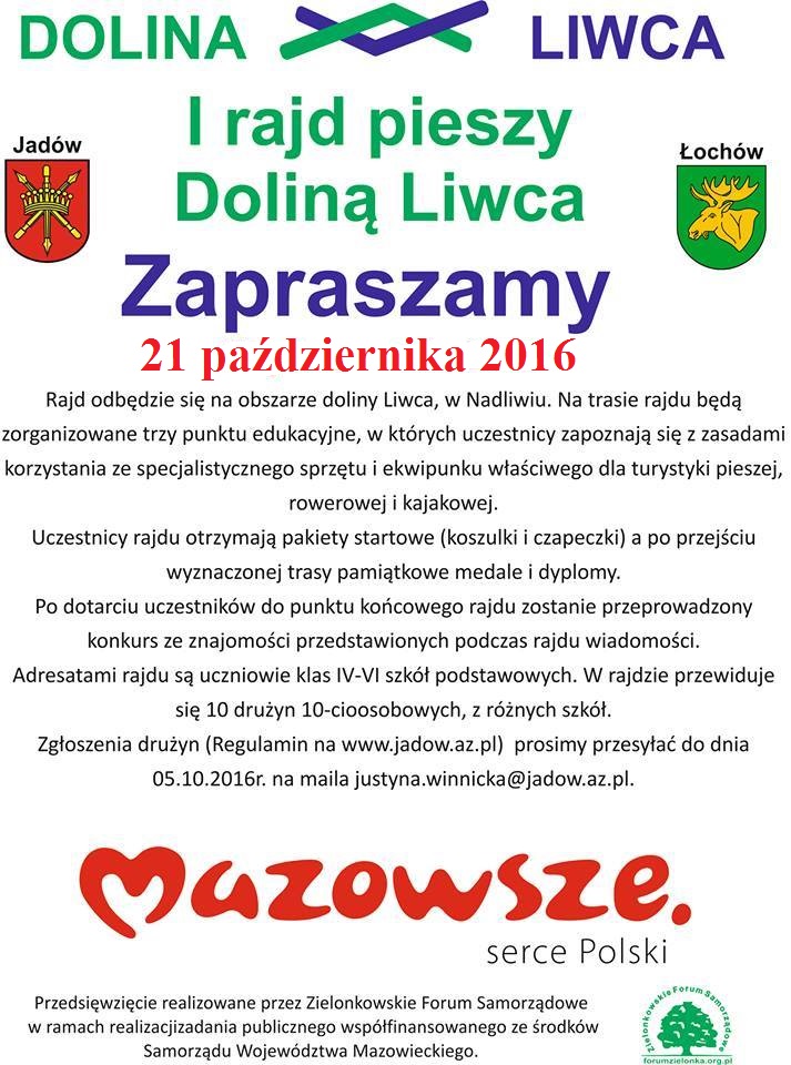 Zaproszenie Rajd